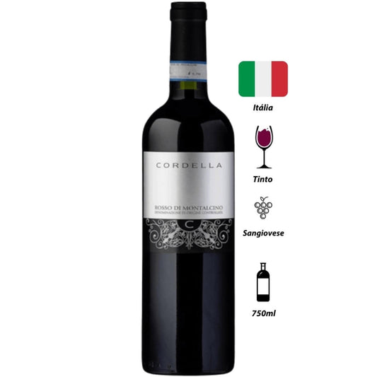 Vinho Tinto Cordella Rosso di Montalcino Maddalena Orgânico 2023