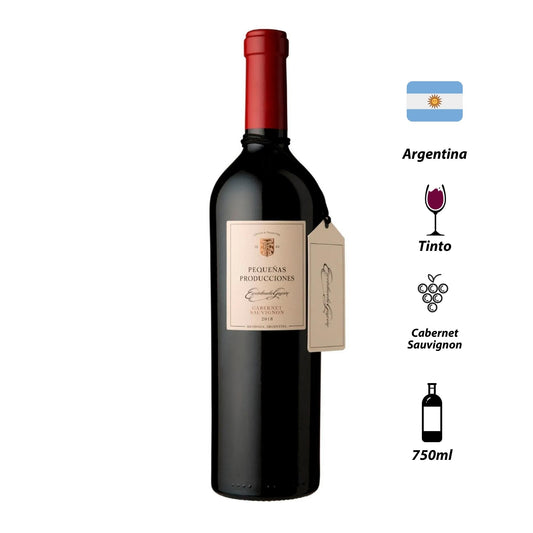 Vinho Tinto Escorihuela Pequenas Producciones Cabernet Sauvignon 2018