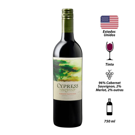 Vinho Tinto J. Lohr Cabernet Sauvignon Cypress 2019