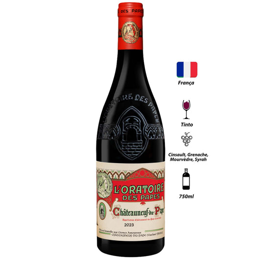Vinho Tinto Loratorie des Papes Tinto 2023