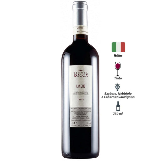 Vinho Tinto Langhe Ornati 2017