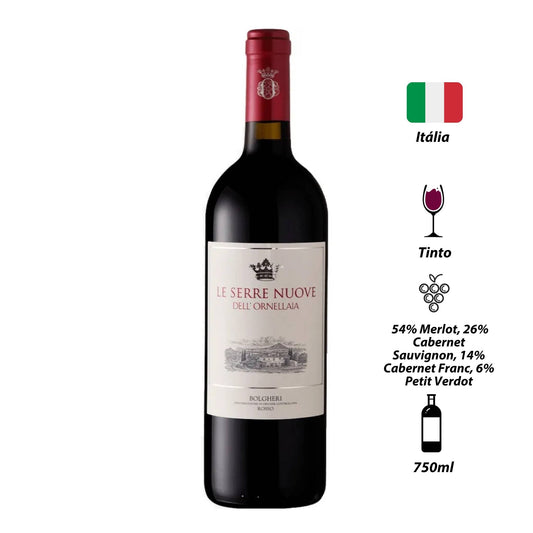 Vinho Tinto Le Serre Nuove Dell Ornellaia 2018