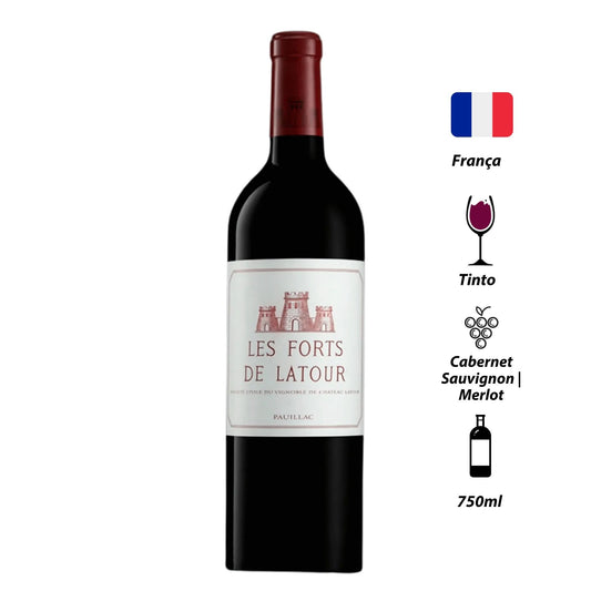Vinho Tinto Les Forts de Latour 2002