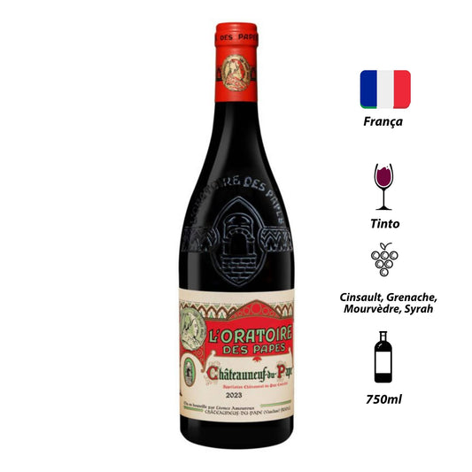 Vinho Tinto Loratorie des Papes Tinto 2023