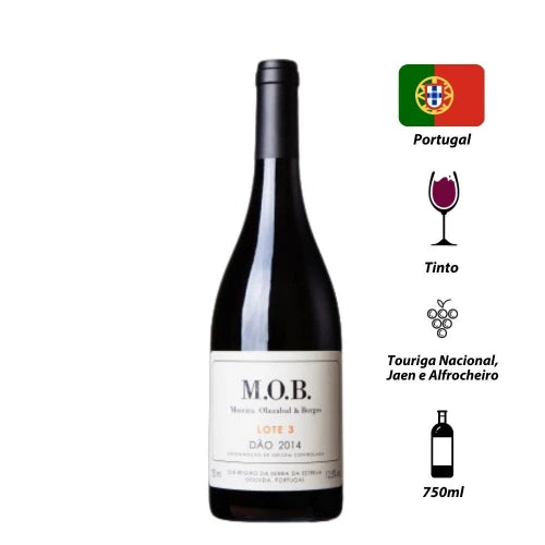 Vinho Tinto M.O.B. Lote 3 Dão 2019