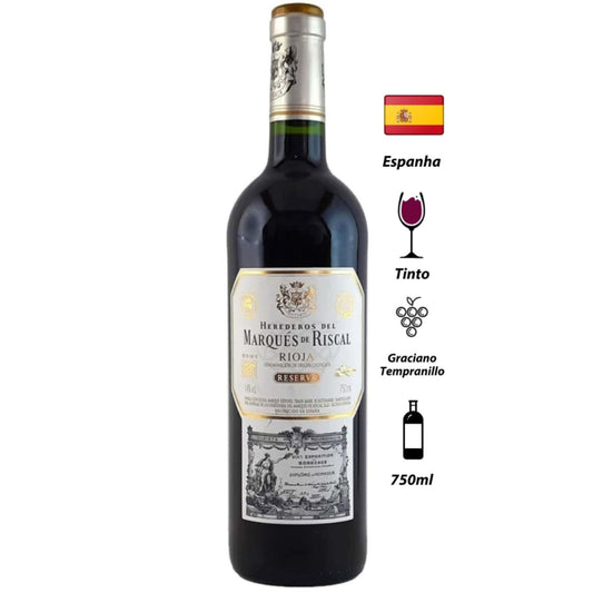 Vinho Tinto Marqués De Riscal Reserva