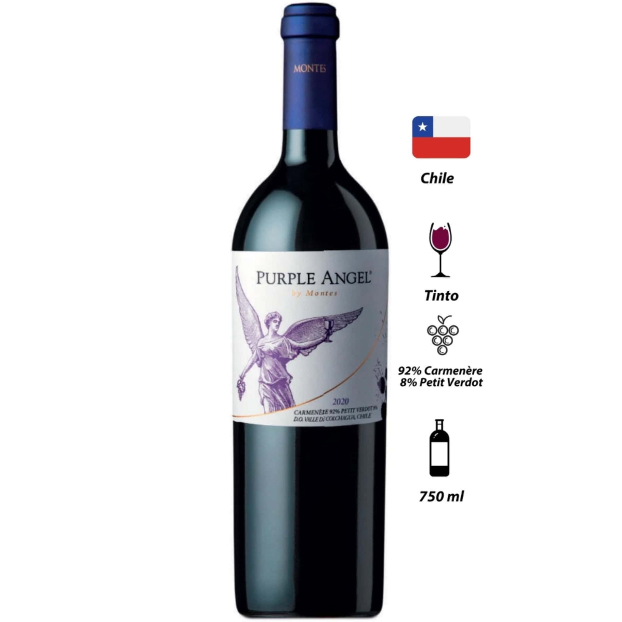 Montes Purple Angel – Carmenère Premium | Soul Wines