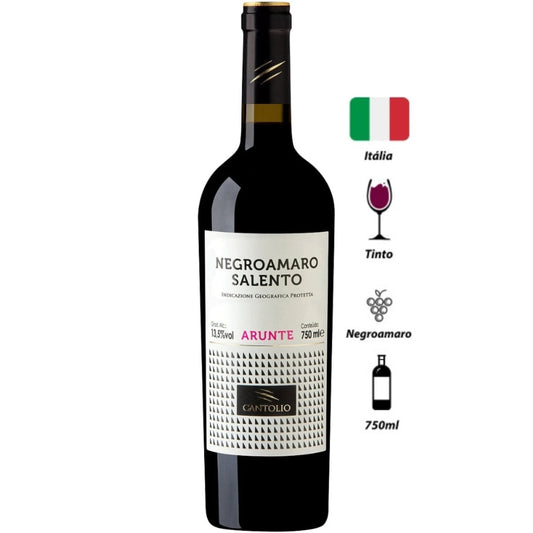 Vinho Tinto Negroamaro Salento Arunte