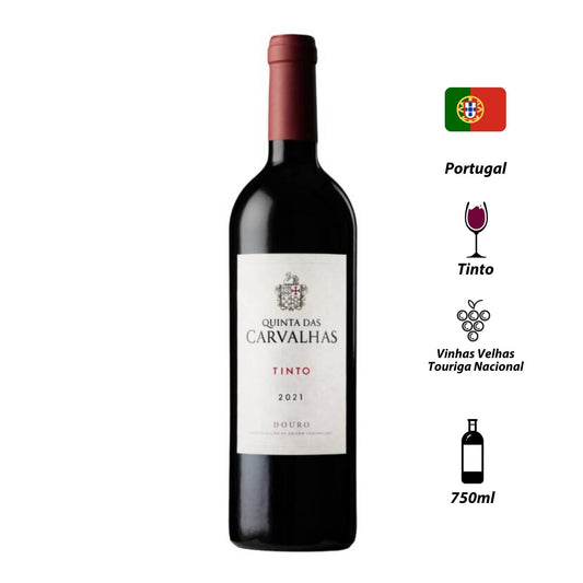 Vinho Tinto Quinta das Carvalhas 2021