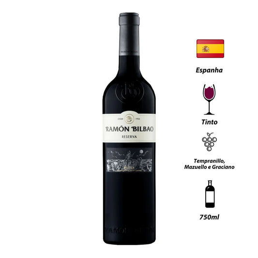Vinho Tinto Ramón Bilbao Reserva 2015