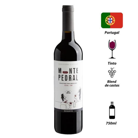 Vinho Tinto Monte Pedral Reserva 2018