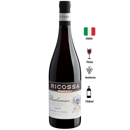 Vinho Tinto Ricossa Barbaresco 2020