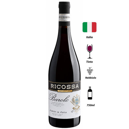 Vinho Tinto Ricossa Barolo 2019