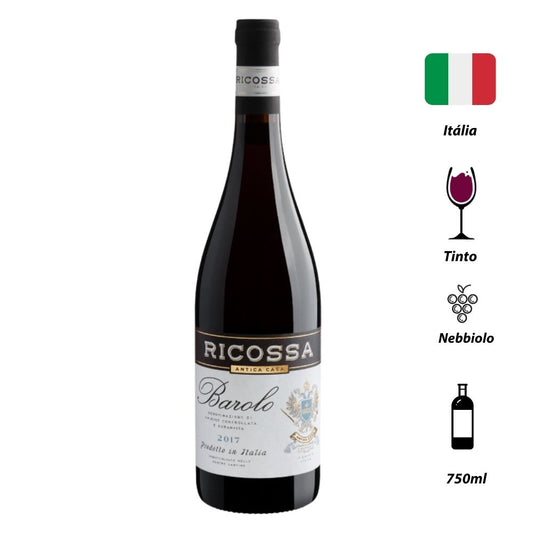 Vinho Tinto Ricossa Barolo 2017