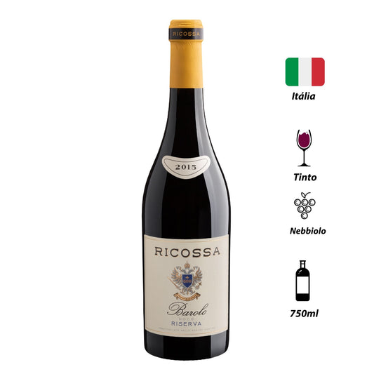 Vinho Tinto Ricossa Barolo Riserva 2017