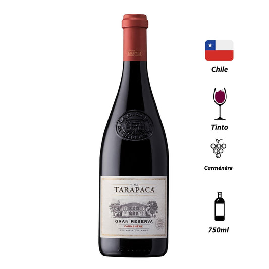 Vinho Tinto Tarapaca Gran Reserva Carménère 2021