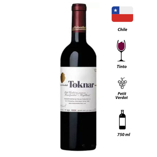 Vinho Tinto Toknar 100% Petit Verdot 2014