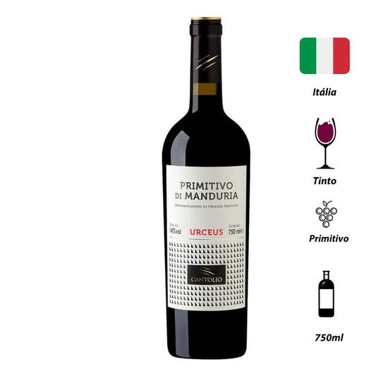 Vinho Tinto Urceus Primitivo di Manduria 2021