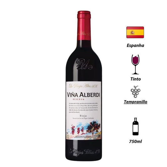 Vinho Tinto Viña Alberdi Reserva 2018