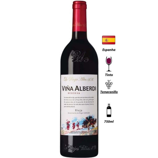 Vinho Tinto Viña Alberdi Reserva 2019