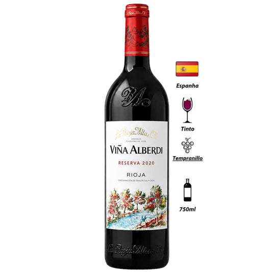 Vinho Tinto Viña Alberdi Reserva 2020