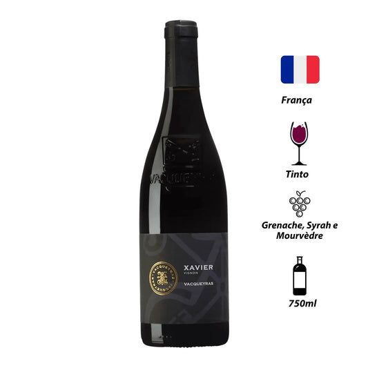 Vinho Tinto Xavier Vignon Vacqueyras 2020