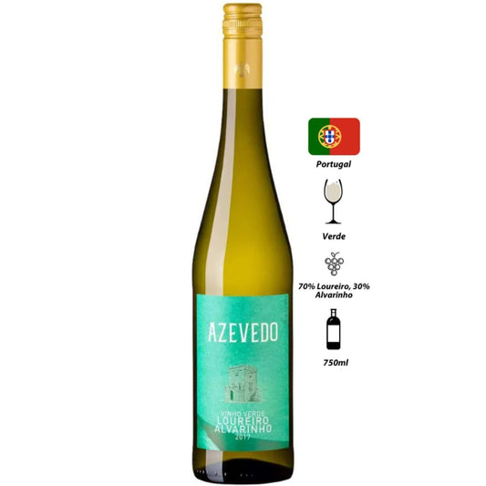 Vinho Verde Branco Azevedo Loureiro Alvarinho